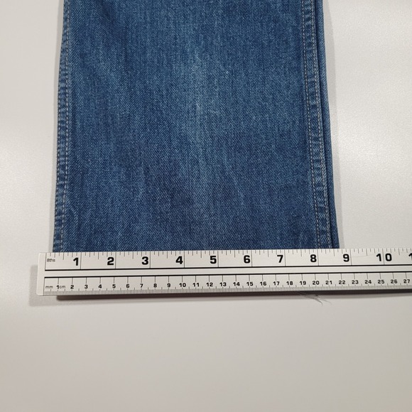 Calvin Klein Jeans Classic Fit Dark Wash Denim Pants Straight Leg Size 31x32 - Picture 7 of 10